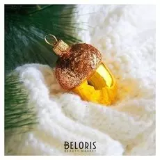 Ёлочная игрушка "Жёлудь"