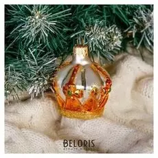 Ёлочное украшение "Корона" 7 см