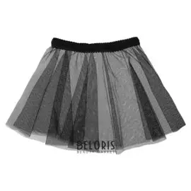 Юбочка гимнастическая сетка размер 40-42 (L), цвет чёрный