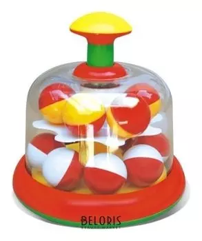 Юла карусель с шариками