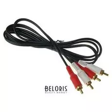 Кабель 2xrca (M) - 2xrca (M), 1,5 м