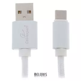 Кабель Cablexpert, Type-c - Usb, серия Ultra, 5 А, 1 м, цвет серебристый