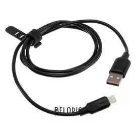 Кабель Crown Cmcu-3016l, Lightning - Usb, 2 А, 1 м, чёрный