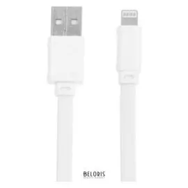 Кабель X5, Lightning - Usb, 1 А, 1 м, белый