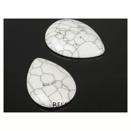 Кабошон капля 25*25мм (Набор 2шт), под кахолонг