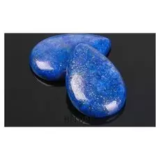 Кабошон "Лазурит" капля 20*30мм (Набор 2шт)