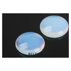 Кабошон "Лунный камень" круг 18мм (Набор 2 шт)