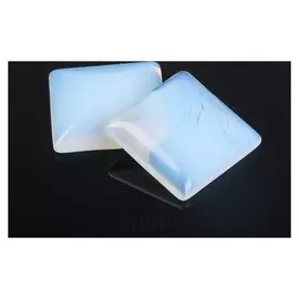 Кабошон "Лунный камень" квадрат 25*25мм (Набор 2шт)