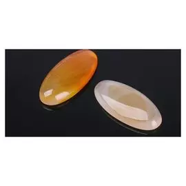 Кабошон "Сердолик" овал 14*29мм (Набор 2шт)