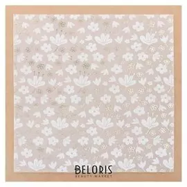 Калька для скрапбукинга с фольгированием «Цветочный луг», 20 х 20 см