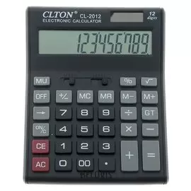 Калькулятор настольный, 12-разрядный, Cl-2012, двойное питание