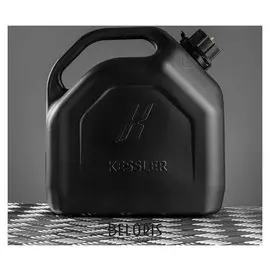 Канистра ГСМ Kessler Premium, 10 л, пластиковая, чёрная