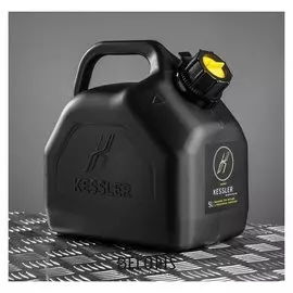 Канистра ГСМ Kessler Premium, 5 л, пластиковая, чёрная