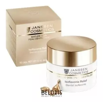 Капсулы с фитоэстрогенами и гиалуроновой кислотой Isoflavonia Relief (Количество 50 шт)