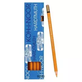 Карандаш акварельный K-i-n Mondeluz 3720/044, желтый неаполь, 175 мм, грифель 3.8 мм, цена ЗА 1 ШТ