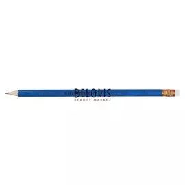 Карандаш граненый чернографитный НВ с ластиком 1396