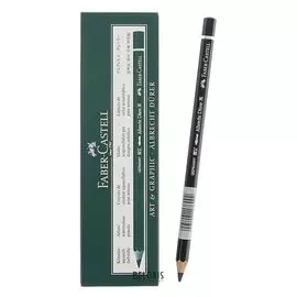 Карандаш художественный цветной акварельный Faber-castell Albrecht Dürer®, 199 чёрный