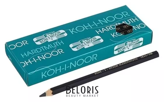 Карандаш утолщенный чернографитный Koh-i-noor Jumbo Black Star 1820 HB, 10 мм