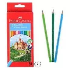 Карандаши 12 цветов Eco "Замок"