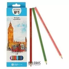 Карандаши 18 цветов "Легенда №1. Архитектура"