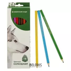 Карандаши 18 цветов "Звери"