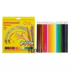 Карандаши 24 цвета