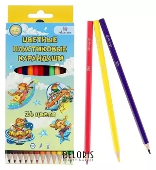 Карандаши 24 цвета "Сказка"