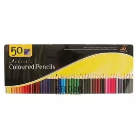 Карандаши цветные, 50 цветов