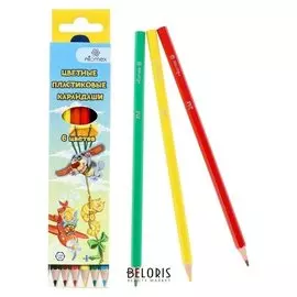 Карандаши 6 цветов "Сказка"