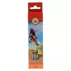 Карандаши 6 цветов "Спорт"