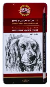 Карандаши чернографитные 1900 Toison D'or