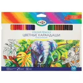 Карандаши цветные 36 цветов "Классические"