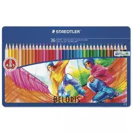 Карандаши цветные 36 цветов Noris Club