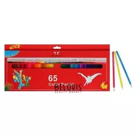 Карандаши цветные 65 цветов