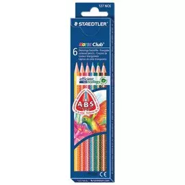 Карандаши цветные Noris Club, 6 цветов