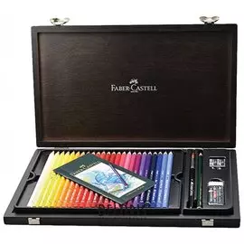 Карандаши цветные акварельные художественные Faber-castell "Albrecht Durer", 48 цветов, деревянная коробка