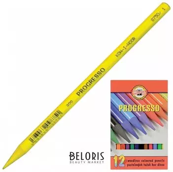 Карандаши цветные художественные 12 цветов, 7,1 мм Progresso