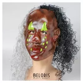 Карнавальная маска «Афро», с волосами