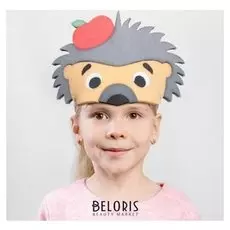 Карнавальная маска «Ёжик» на резинке, поролон