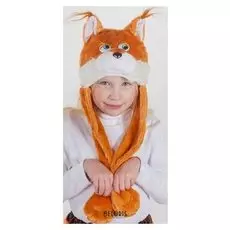 Карнавальная шапочка "Белочка"