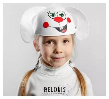 Карнавальная шляпа детская «Зайчик», р-р. 52-54