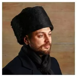 Карнавальная шляпа «Папаха», цвет чёрный