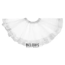 Карнавальная юбка «Ангел», цвет белый