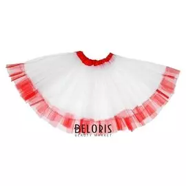 Карнавальная юбка "Кокетка" 2-х слойная, 4-6 лет