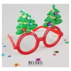 Карнавальные очки "Новогодняя Елочка"