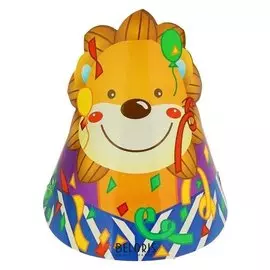 Карнавальный колпак «Животные», набор 6 шт., виды