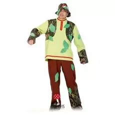 Карнавальный костюм "Леший", текстиль, штаны, рубаха, шляпа, р-р 52-54, рост 182 см