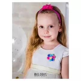 Карнавальный набор «Мисс счастье», повязка, брошка