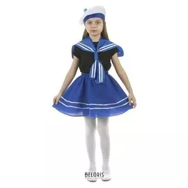 Карнавальный костюм «Морячка», 6-7 лет, рост 122-128 см