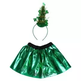 Карнавальный набор «Ёлка», 2 предмета: ободок, юбка однослойная, 3-5 лет